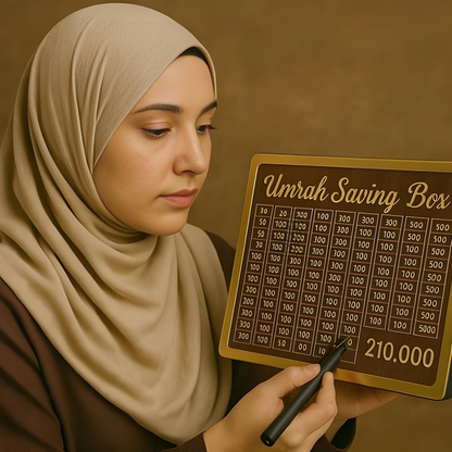 Umrah Saving Box 210K – Goal-Based Islamic Savings Planner