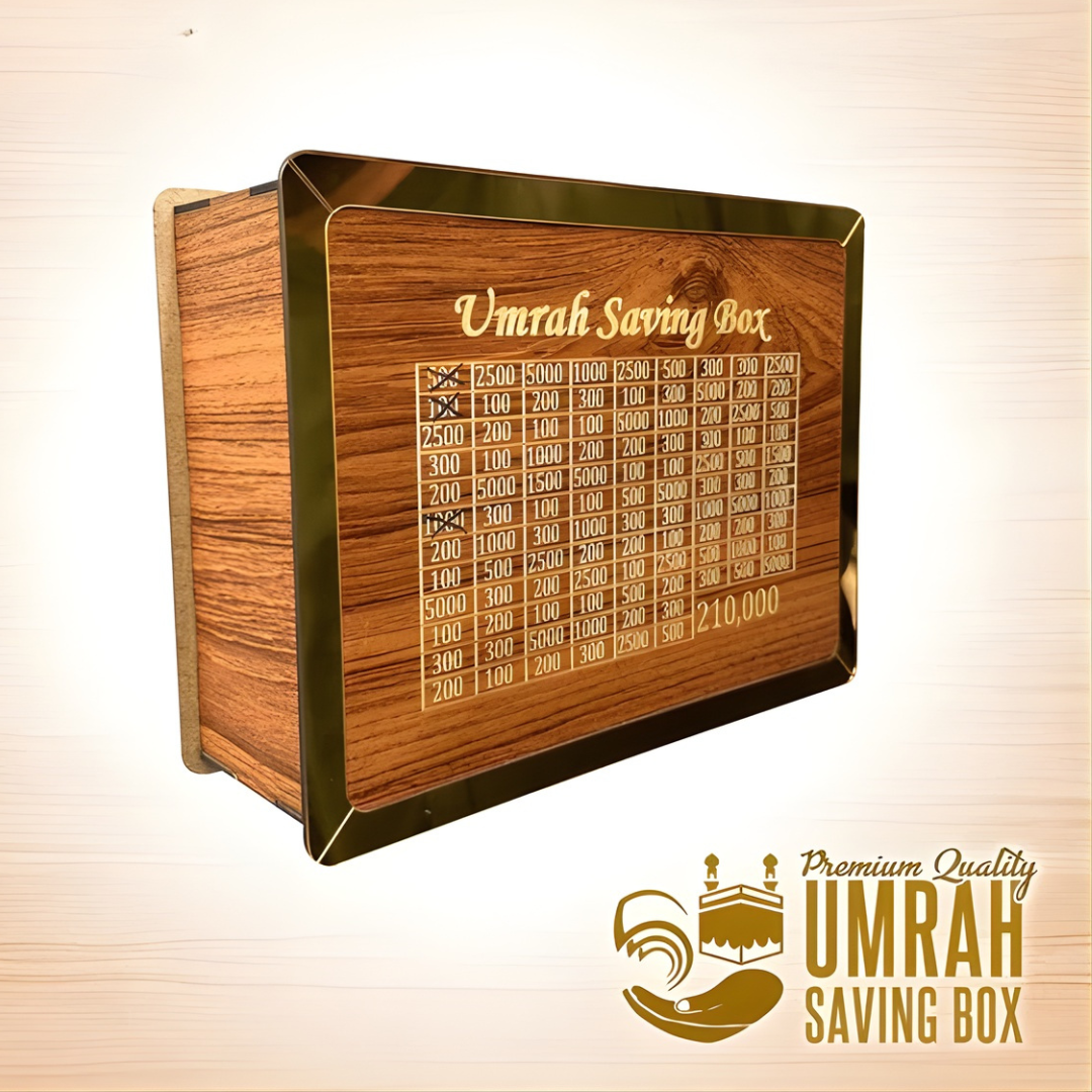 Umrah Saving Box 210K – Goal-Based Islamic Savings Planner