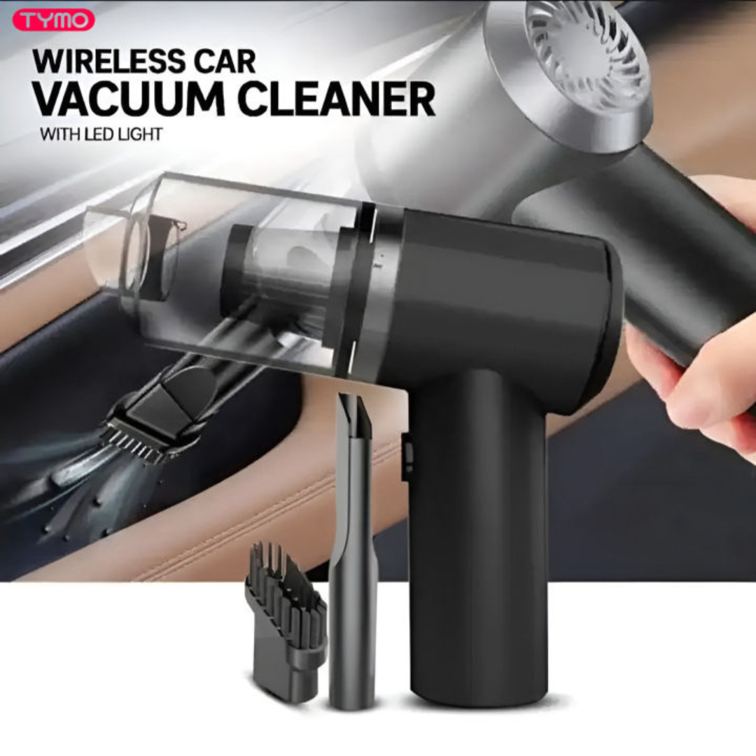 3-in-1 Portable Vacuum Cleaner -  Powerful Suction Cleaner