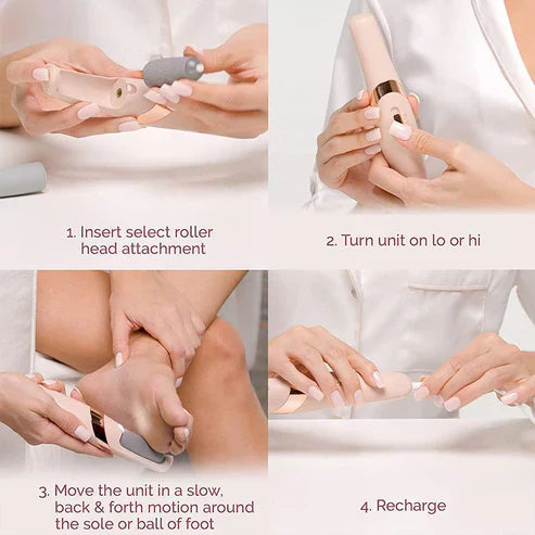 Electric Foot File Callus Remover Machine – Removes Dead Cells